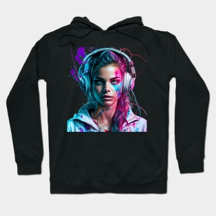 Techno Girl 3 Hoodie